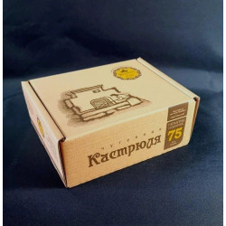 Котелок чугунный Maysternya Т401С3 2л со стеклянной крышкой | Кастрюля для плова, индукции, Ø20см, 2.5 кг