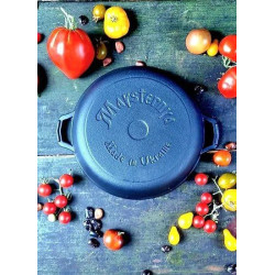 Сковорода-жаровня Maysternya 320-60 (Ø32см) | Глубокая, 6 см, 3.3 кг, универсальная