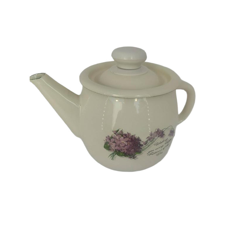 Idilia Віола: емальований чайник 1,0л – стиль та зручність у вашій кухні. Швидка доставка по Україні. Купуйте онлайн!