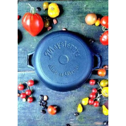 Сковорода-жаровня Maysternya Т1011-01 (Ø20см) | Порційна, з підставкою HoReCa, 1.92 кг