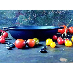 Сковорода-жаровня Maysternya Т1011-01 (Ø20см) | Порційна, з підставкою HoReCa, 1.92 кг