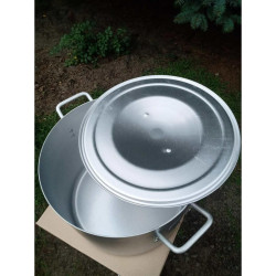 Купити алюмінієвий котел 60 літрів недорого. Професійний посуд для консервації та заготівель.