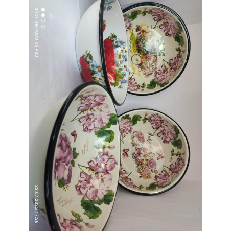 Миска 2.5 л. Большой рис. - Фото 1